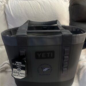 Yeti Gray Soft Tote Cooler Bag